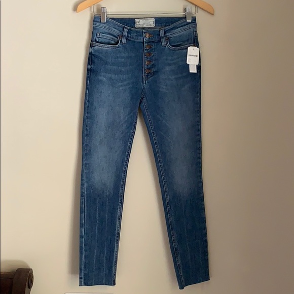 NWT Free People Button-fly Jeans - Picture 2 of 8